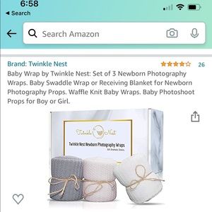 Newborn photo wraps